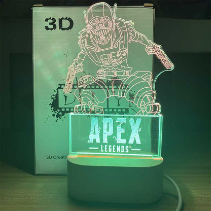 Customized Game Characters 3D Night Lamp