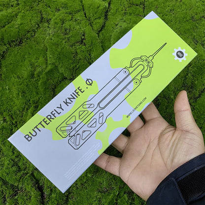 Octane Heirloom V3 Real Liquid Tube Octane Balisong Metal Replica
