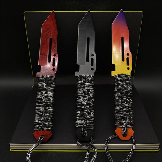 Paracord Knife Sharp Blade 22cm/8.66''