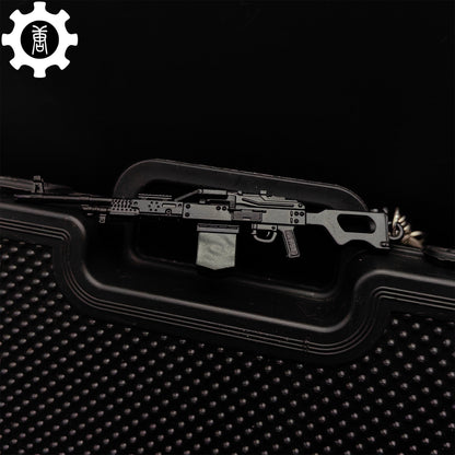 5 in 1 World Famous Machine Gun Keychain
