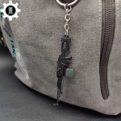 5 in 1 World Famous Machine Gun Keychain