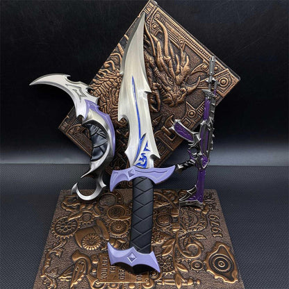 Metal Reaver Karambit Vandal Dagger 3 In 1 Pack