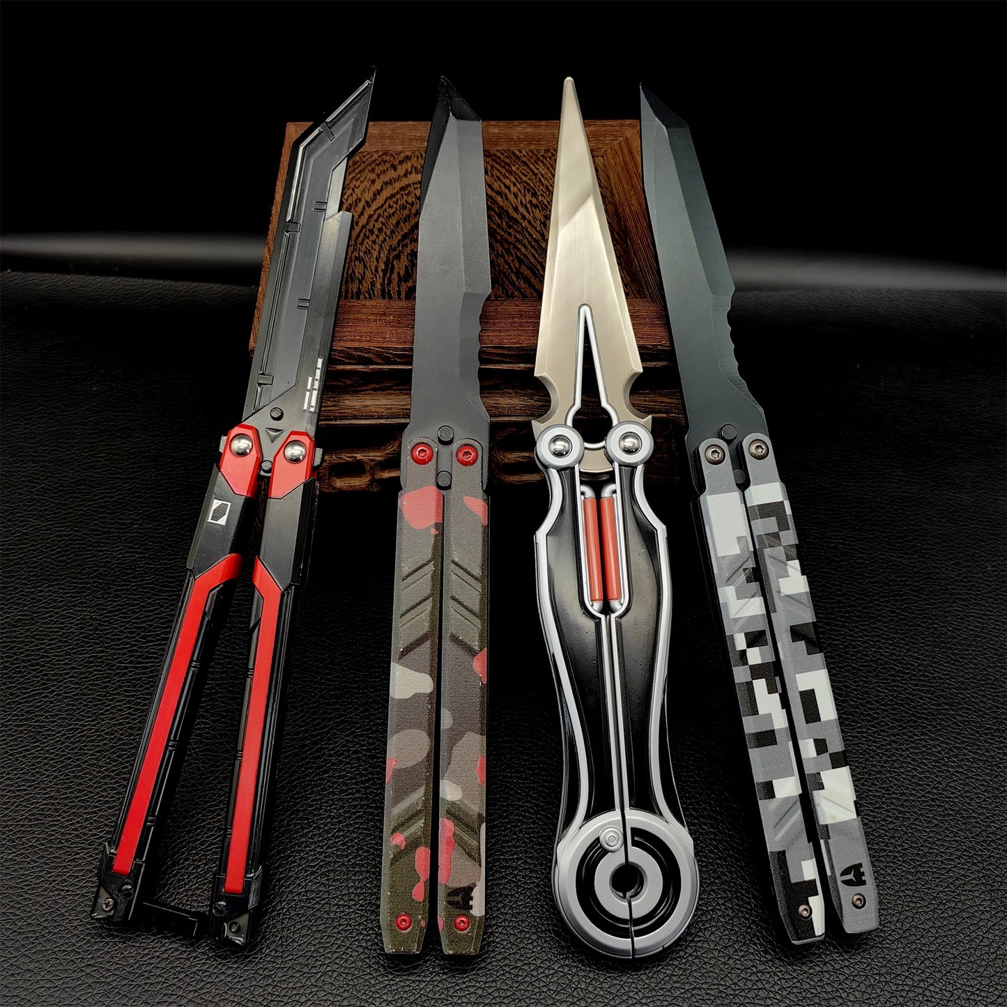 Magepunk Recon RGX Butterfly Knife Game Props 4 In 1 Pack