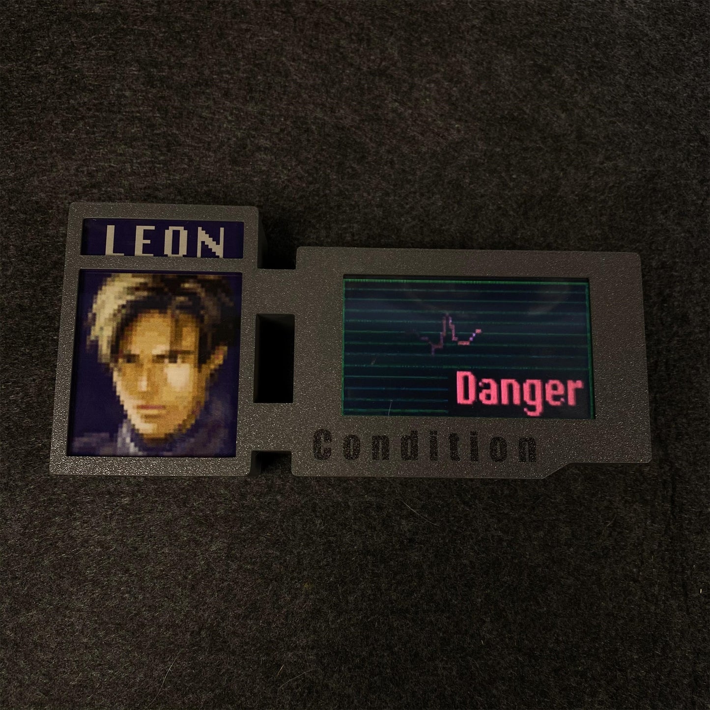 3D Printed RE Series Classical Game Character Health Condition Bar Status Screen
