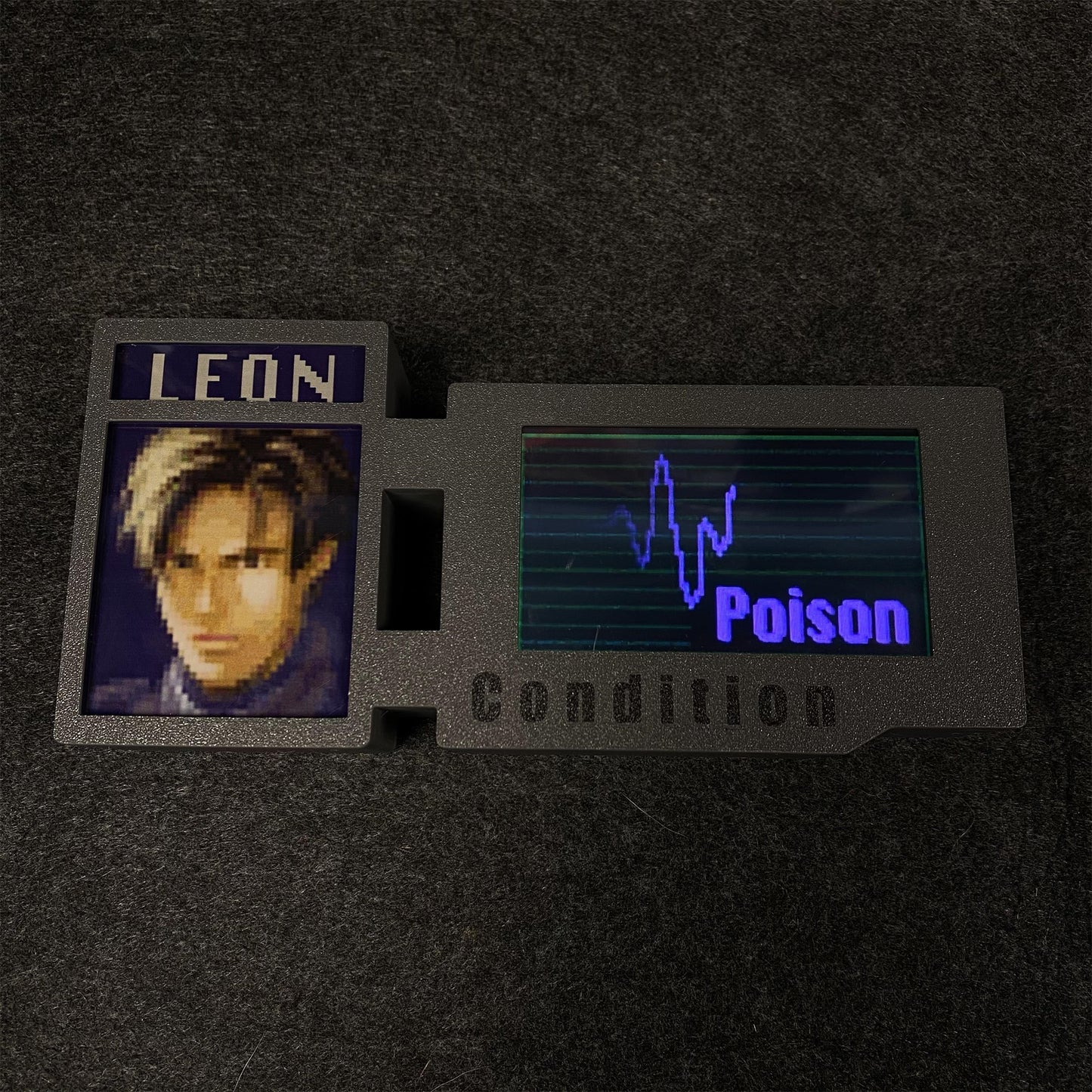 3D Printed RE Series Classical Game Character Health Condition Bar Status Screen