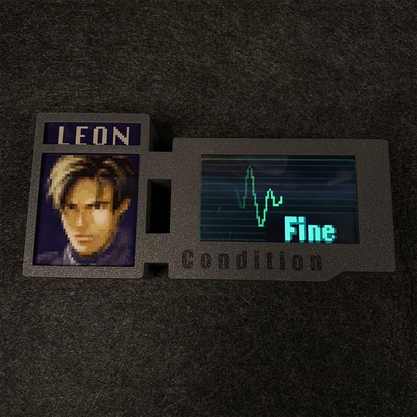 3D Printed RE Series Classical Game Character Health Condition Bar Status Screen