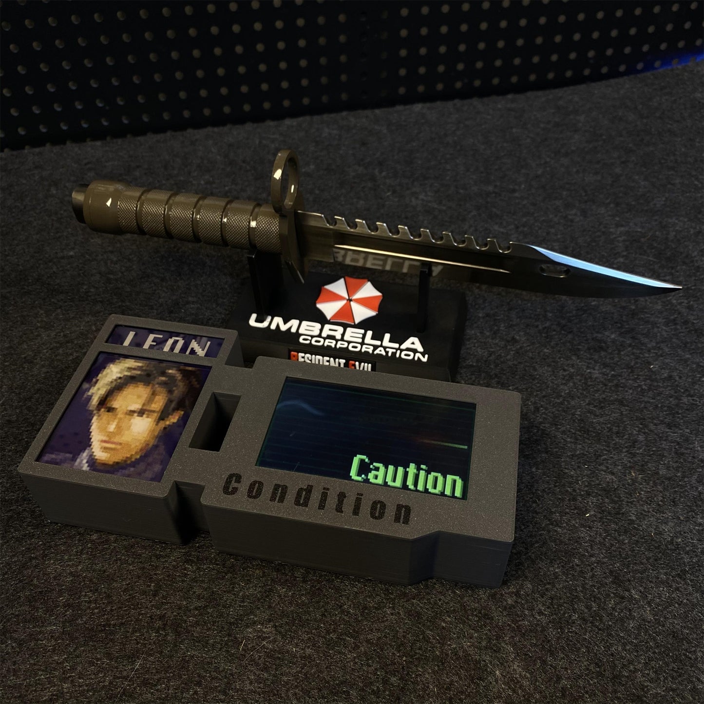 3D Printed RE Series Classical Game Character Health Condition Bar Status Screen