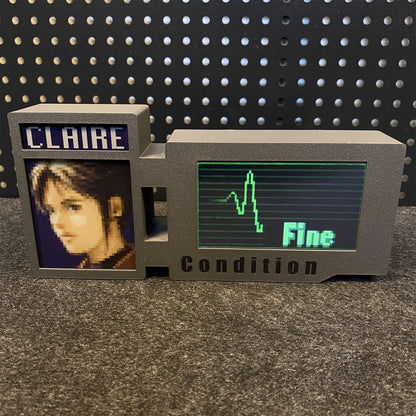 3D Printed RE Series Classical Game Character Health Condition Bar Status Screen