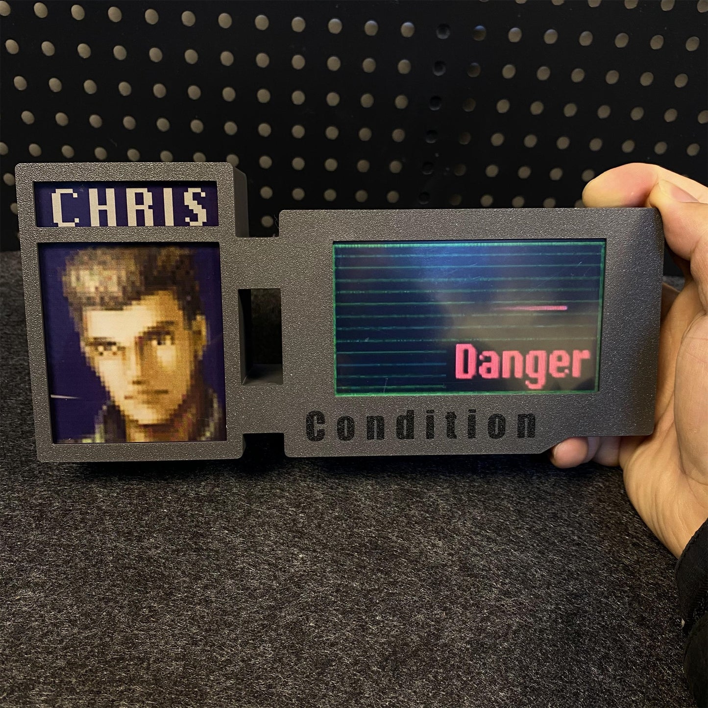 3D Printed RE Series Classical Game Character Health Condition Bar Status Screen
