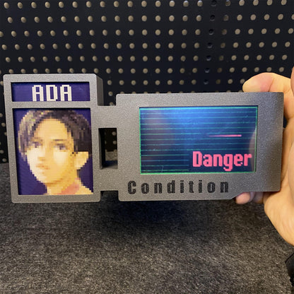 3D Printed RE Series Classical Game Character Health Condition Bar Status Screen