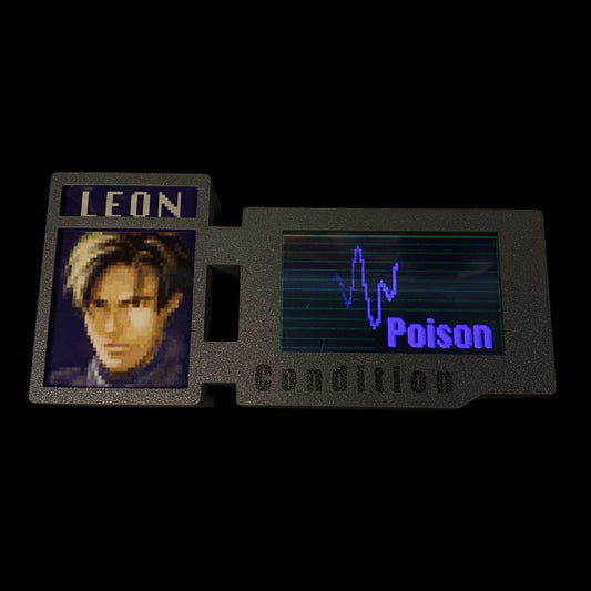 3D Printed RE Series Classical Game Character Health Condition Bar Status Screen