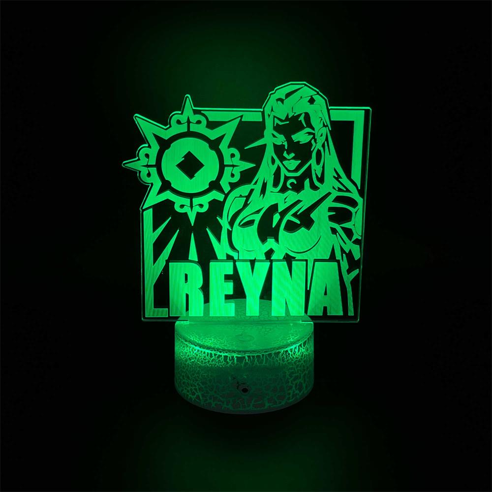 Customized Val Characters 3D Night Lamp