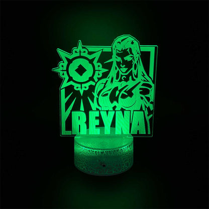 Customized Val Characters 3D Night Lamp