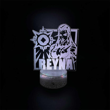 Customized Val Characters 3D Night Lamp
