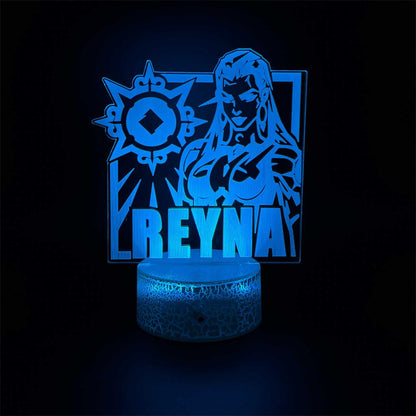 Customized Val Characters 3D Night Lamp