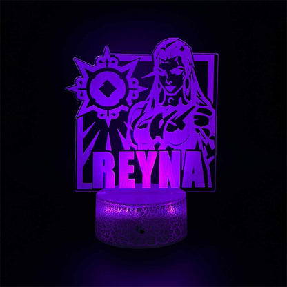 Customized Val Characters 3D Night Lamp