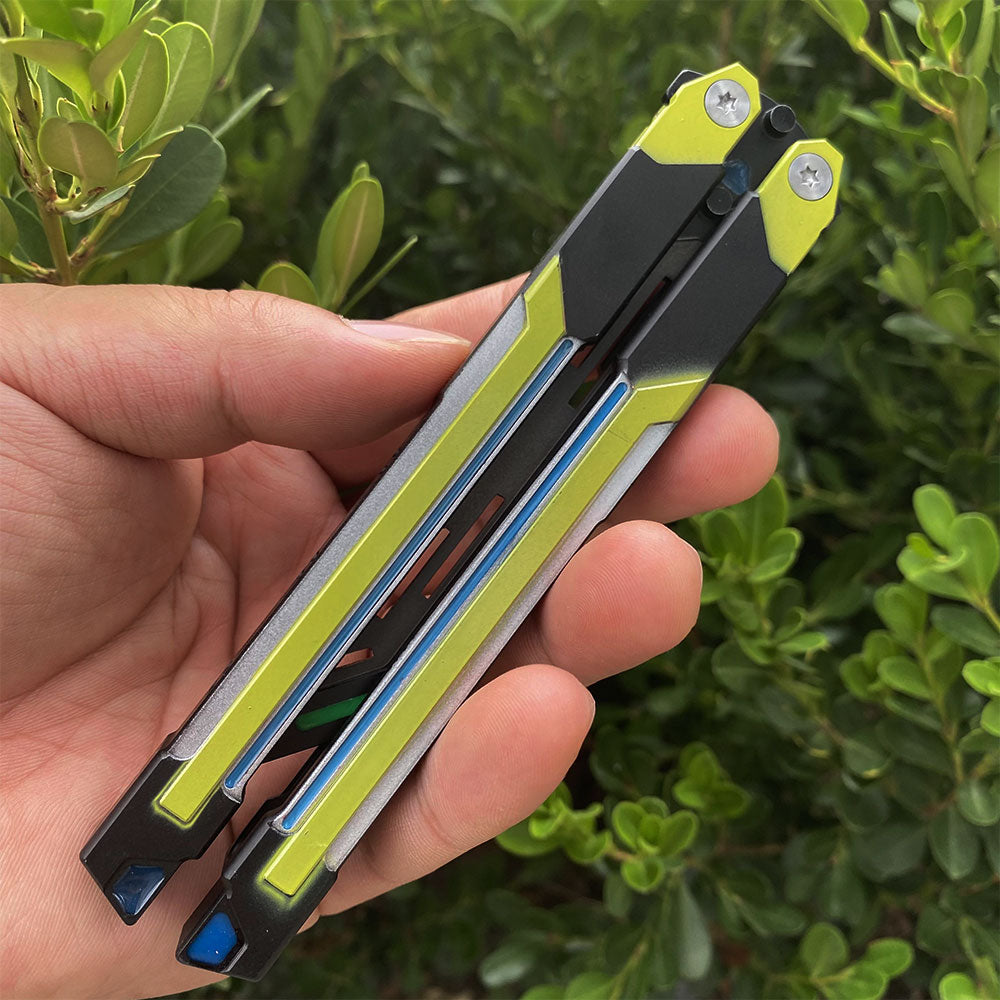 High-End RGX Balisong Trainer RGX Knife 2.0 CNC Aluminum Alloy Version