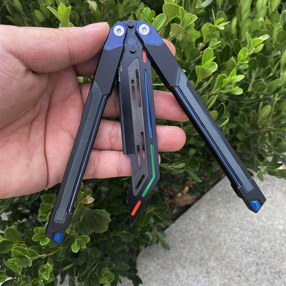 High-End RGX Balisong Trainer RGX Knife 2.0 CNC Aluminum Alloy Version