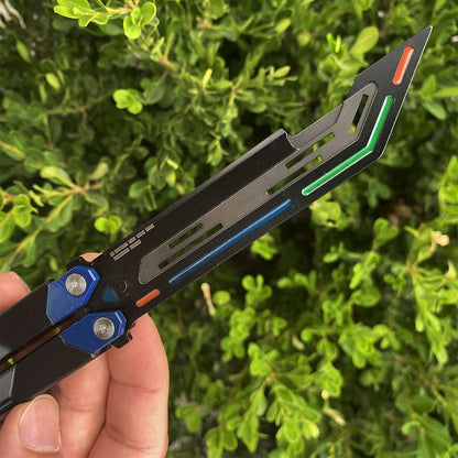 High-End RGX Balisong Trainer RGX Knife 2.0 CNC Aluminum Alloy Version