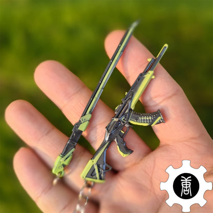 RGX 11z Pro Vandal Blade Green Pendant Gamer Gift 2 In 1 Pack