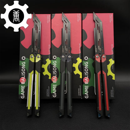 High-End RGX Balisong Trainer RGX Knife 2.0 CNC Aluminum Alloy Version