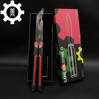 High-End RGX Balisong Trainer RGX Knife 2.0 CNC Aluminum Alloy Version