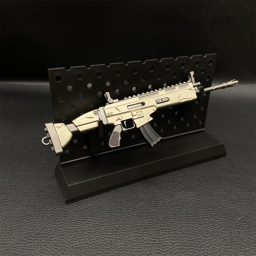 Miniature Metal Scar Assault Rifle 17CM/6.7"