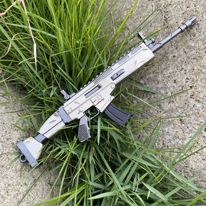 Miniature Metal Scar Assault Rifle 17CM/6.7"