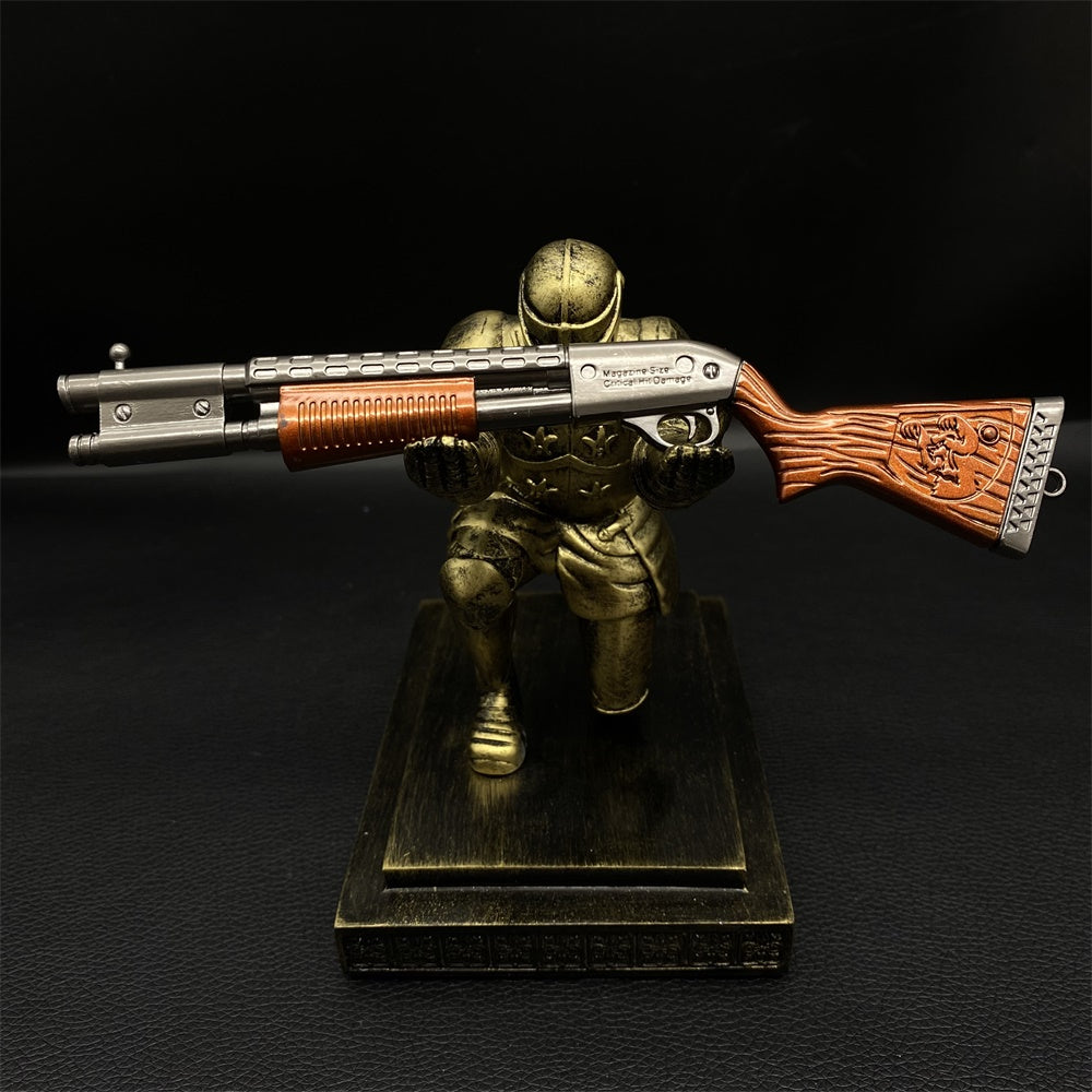Miniature Metal OG Pump Shotgun 17CM/6.7"