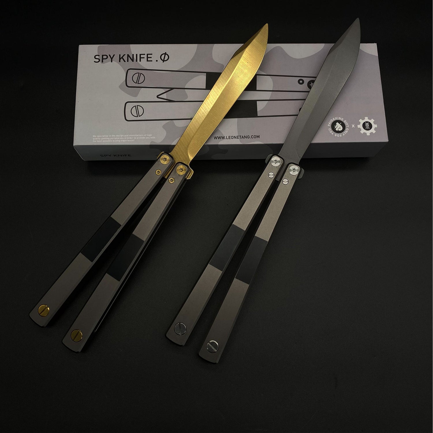 High-End TF2 Spy Knife Balisong Trainer – Leones Marvelous Items