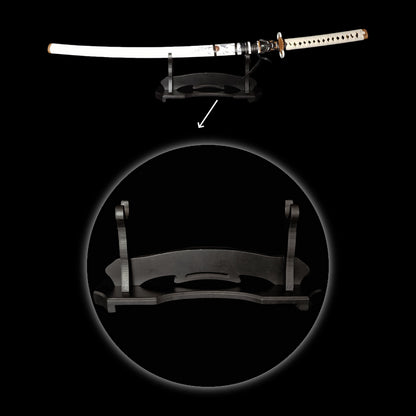 Life-size Katana Sword Wood Display Stand