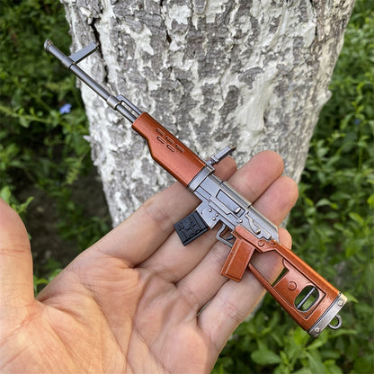 Miniature Metal SVD Dragunov Sniper Rifle 17CM/6.7"