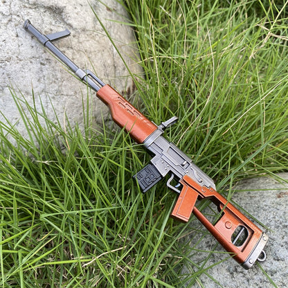 Miniature Metal SVD Dragunov Sniper Rifle 17CM/6.7"