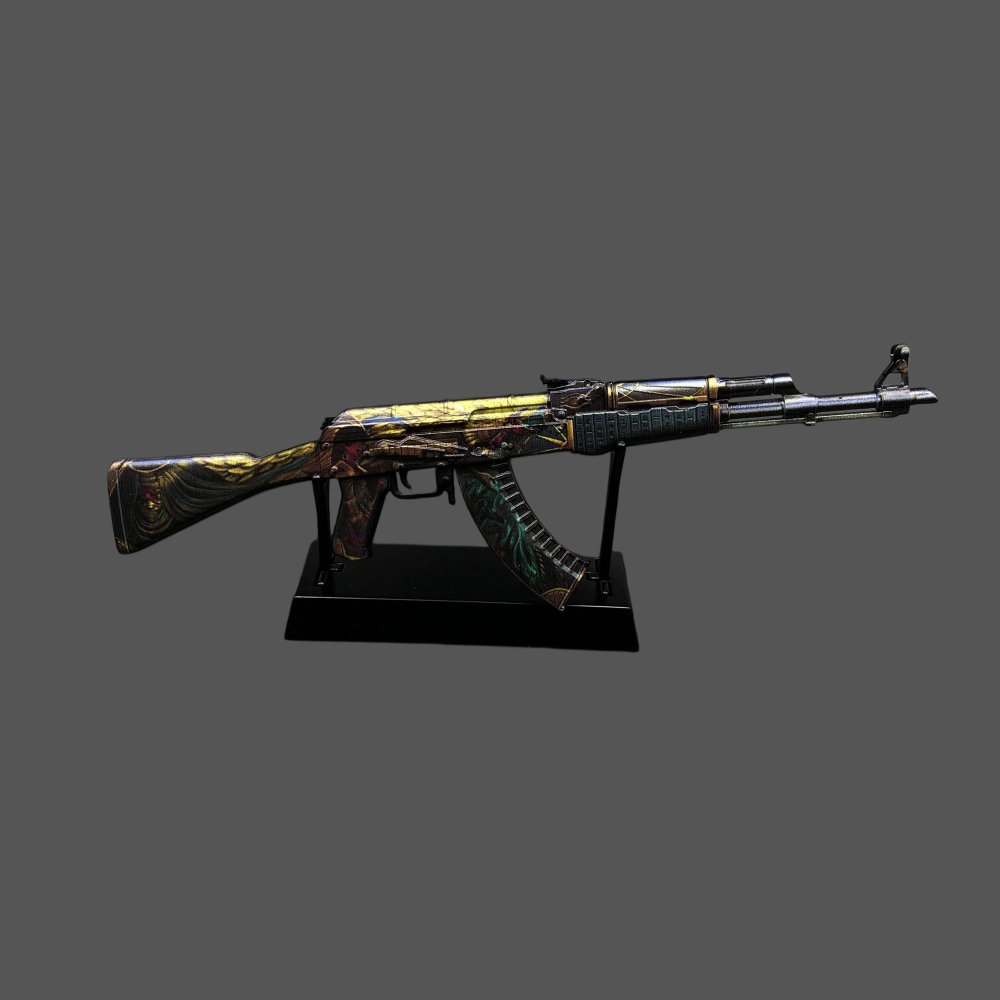 Ultimate CSGO AK-47 Hot Skin Metal Tiny Gun For Collection