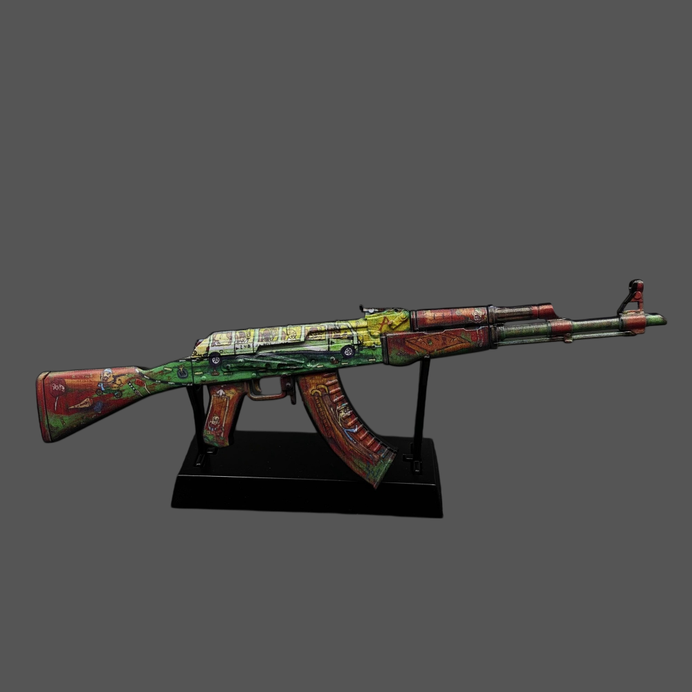 Ultimate CSGO AK-47 Hot Skin Metal Tiny Gun For Collection