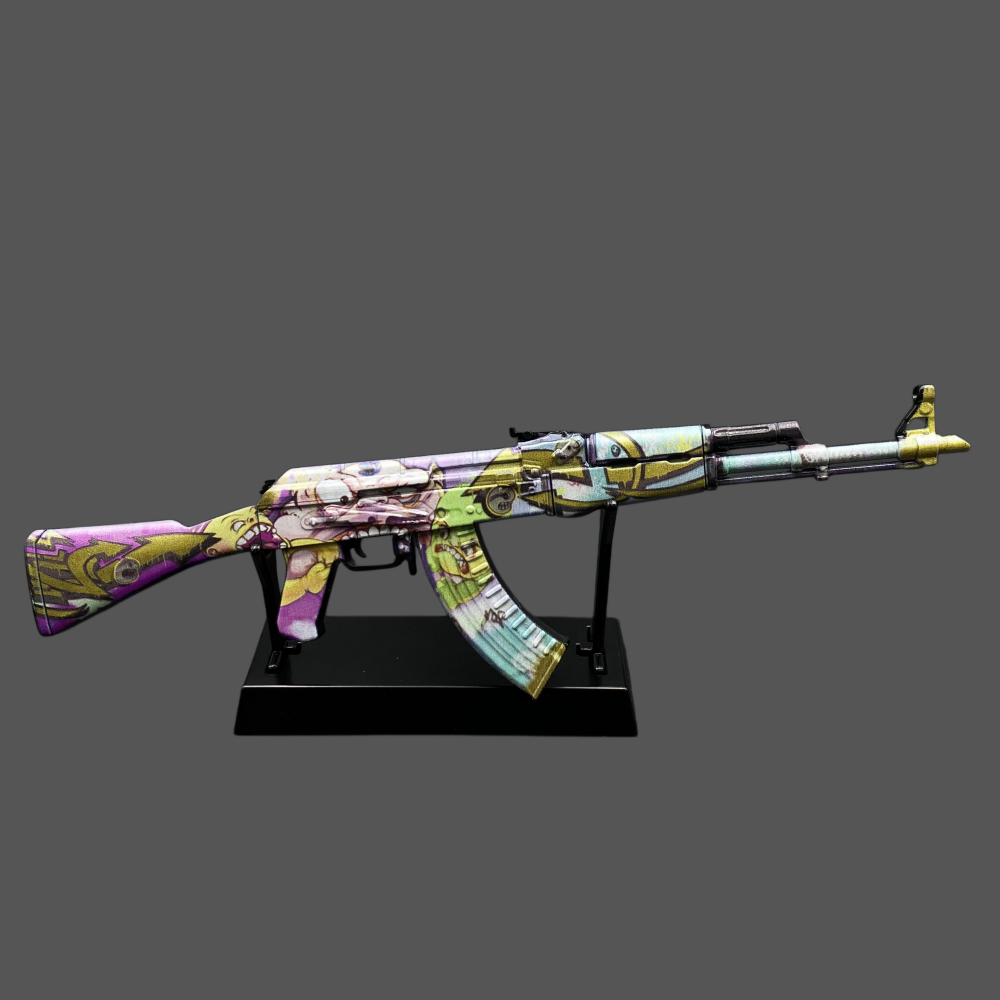 Ultimate CSGO AK-47 Hot Skin Metal Tiny Gun For Collection