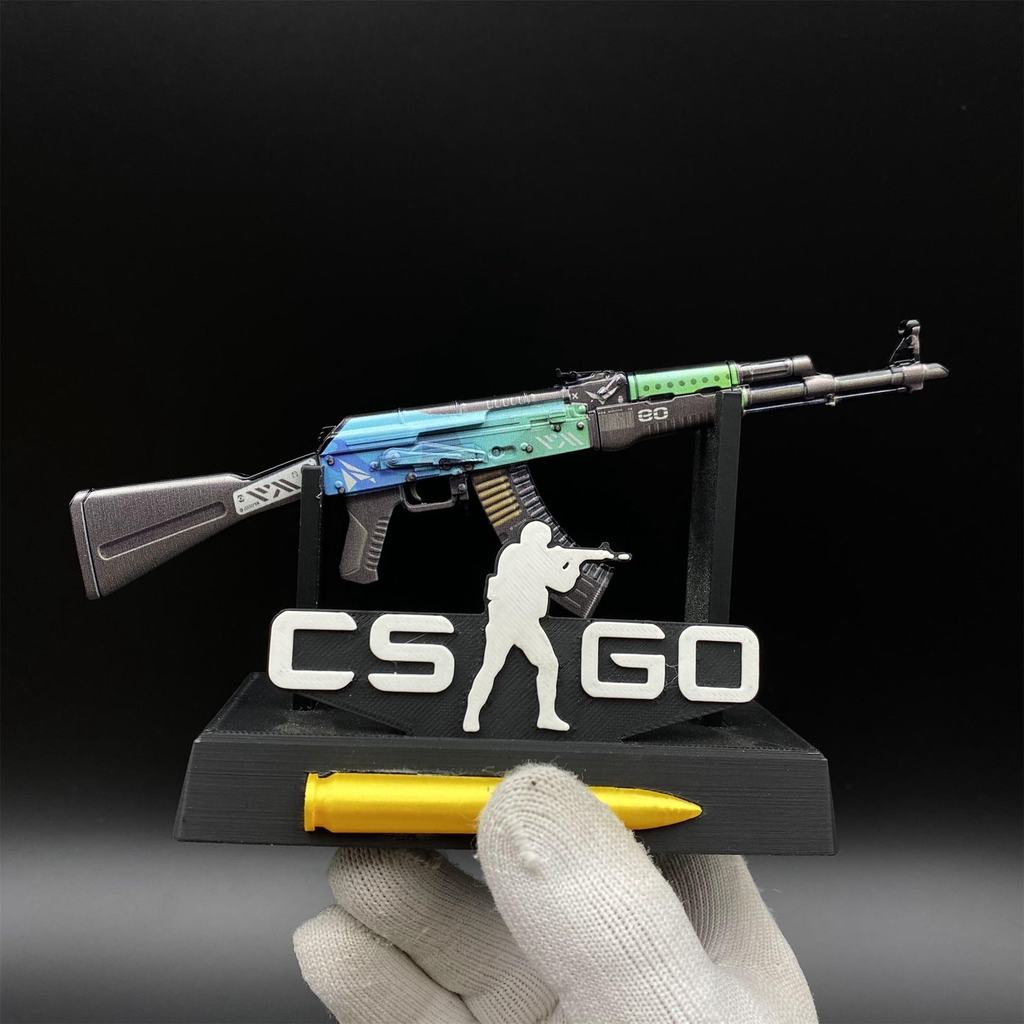 New Hot Skin AK47 Jaguar Neon Revolution Ice Coaled B the Monster Gold Arabesque Crane Flight Miniature