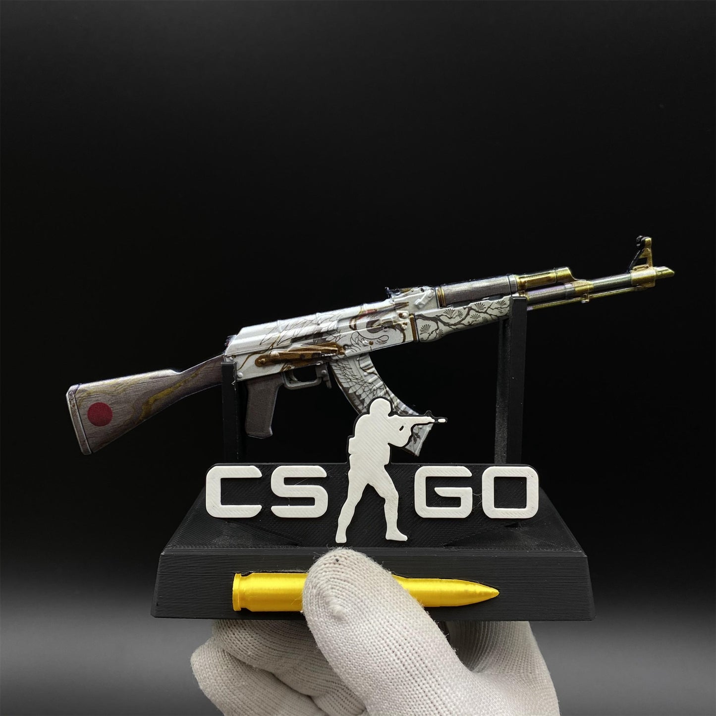 New Hot Skin AK47 Jaguar Neon Revolution Ice Coaled B the Monster Gold Arabesque Crane Flight Miniature