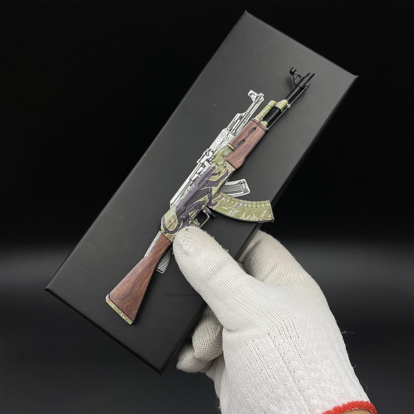 New Hot Skin AK47 Jaguar Neon Revolution Ice Coaled B the Monster Gold Arabesque Crane Flight Miniature