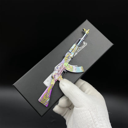 New Hot Skin AK47 Jaguar Neon Revolution Ice Coaled B the Monster Gold Arabesque Crane Flight Miniature