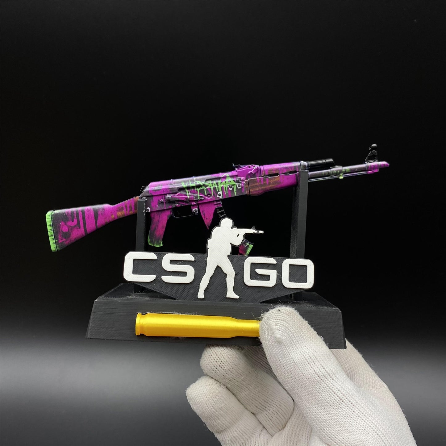 New Hot Skin AK47 Jaguar Neon Revolution Ice Coaled B the Monster Gold Arabesque Crane Flight Miniature