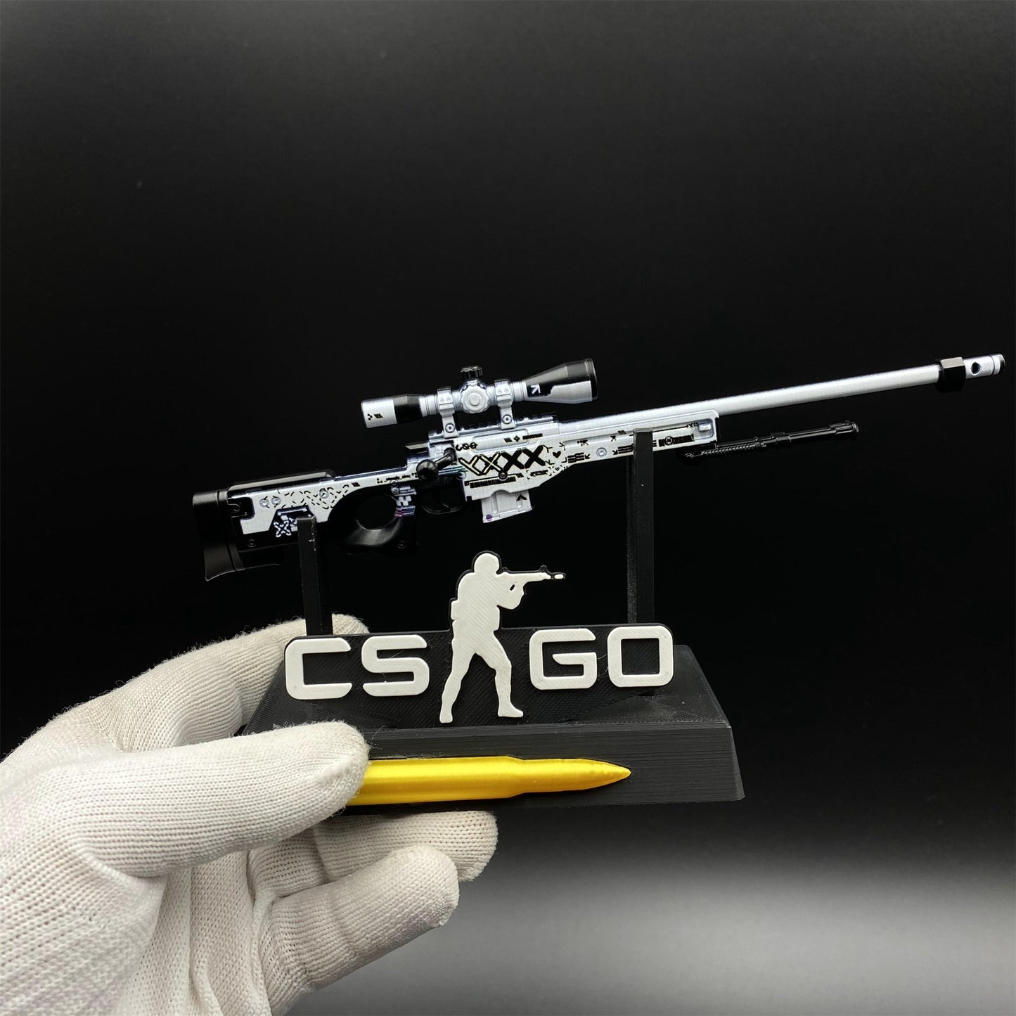CSGO Hot Skin AWP Miniature Printstream Oni Taiji Asiimov Lore Gungnir Atheris Tiny Gun