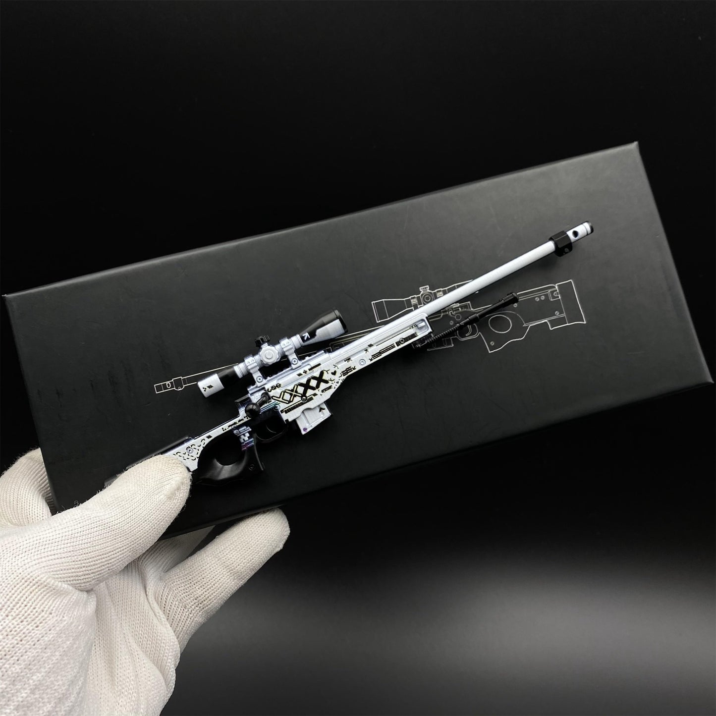 CSGO Hot Skin AWP Miniature Printstream Oni Taiji Asiimov Lore Gungnir Atheris Tiny Gun