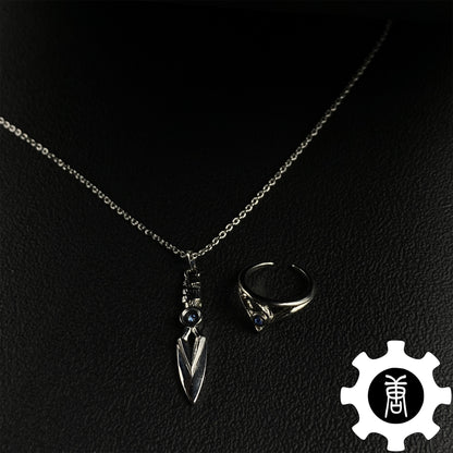 Jett Kunai Necklace Sage Ring Surprised Penguin Spray Killjoy Spray Pin Cool Gift