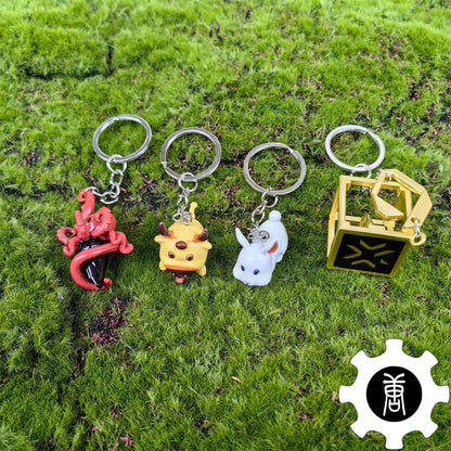 Val Gun Buddy Keychain Backpack Decor 4 In 1 Pack