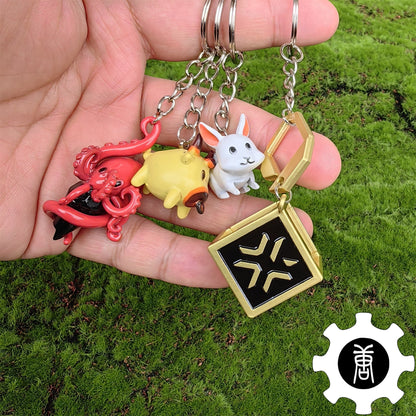Val Gun Buddy Keychain Backpack Decor 4 In 1 Pack