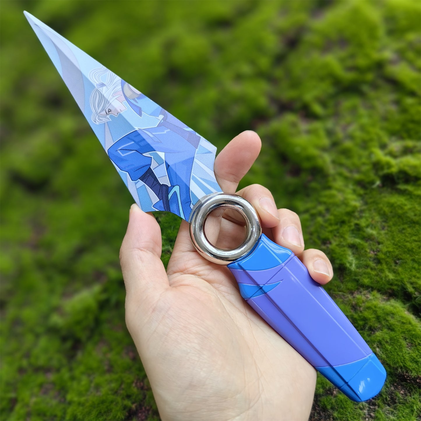 Luminous Ion Karambit Blue VCT Yoru Comb Jett Go Volume 1 Knife 4 In 1 Pack