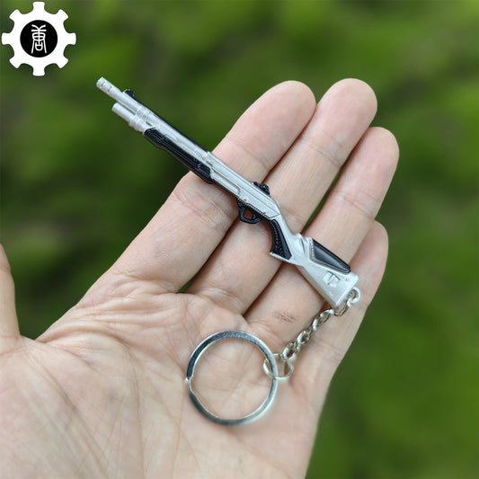 Tiny Radiant Crisis 001 Bucky Gun Metal Keychain