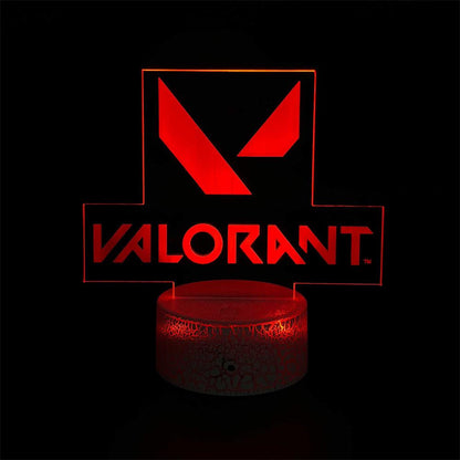 Customized Val Characters 3D Night Lamp