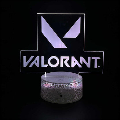 Customized Val Characters 3D Night Lamp
